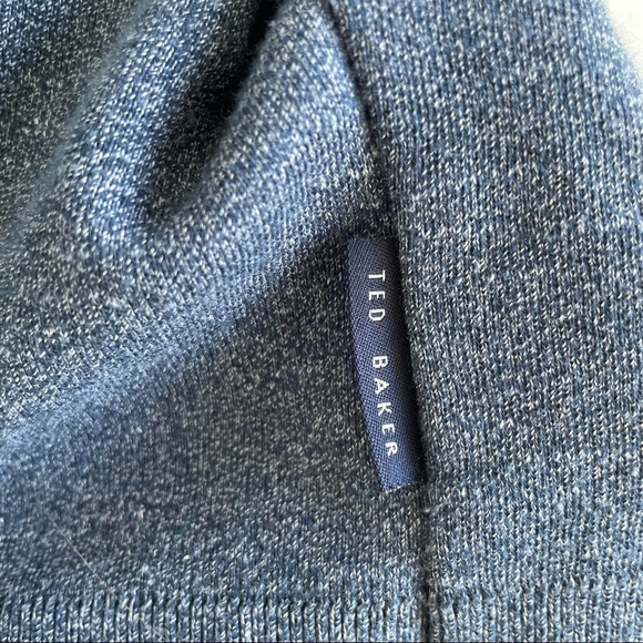 Ted Baker London Men's Long Sleeved Polo size 7 - Picture 7 of 15